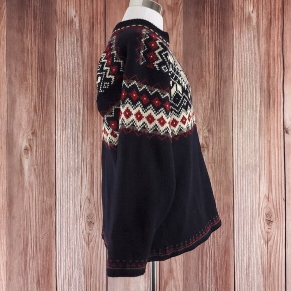 *FLAWS* Vintage Dale of Norway Size Small 1980 Lake Placid Team USA Olympic - Picture 4 of 15